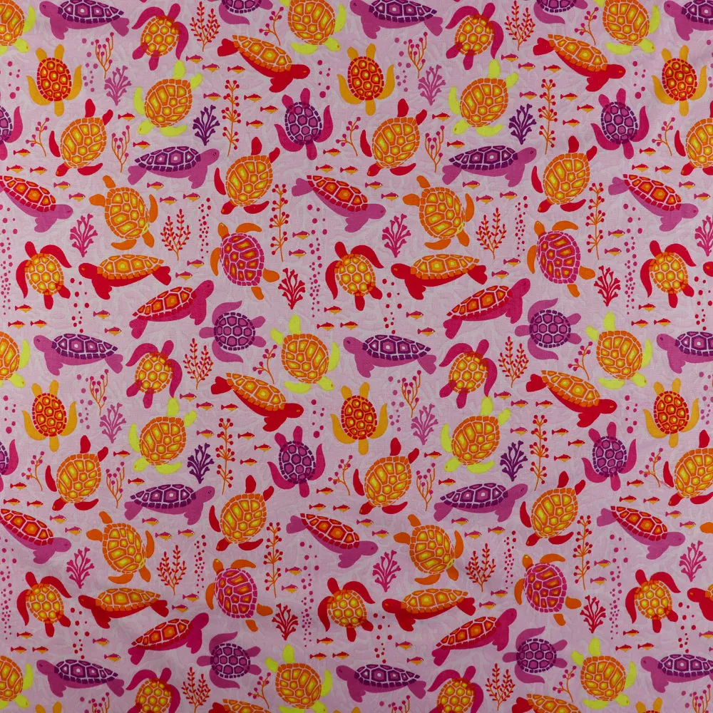 FS784 Turtles Cotton Fabric