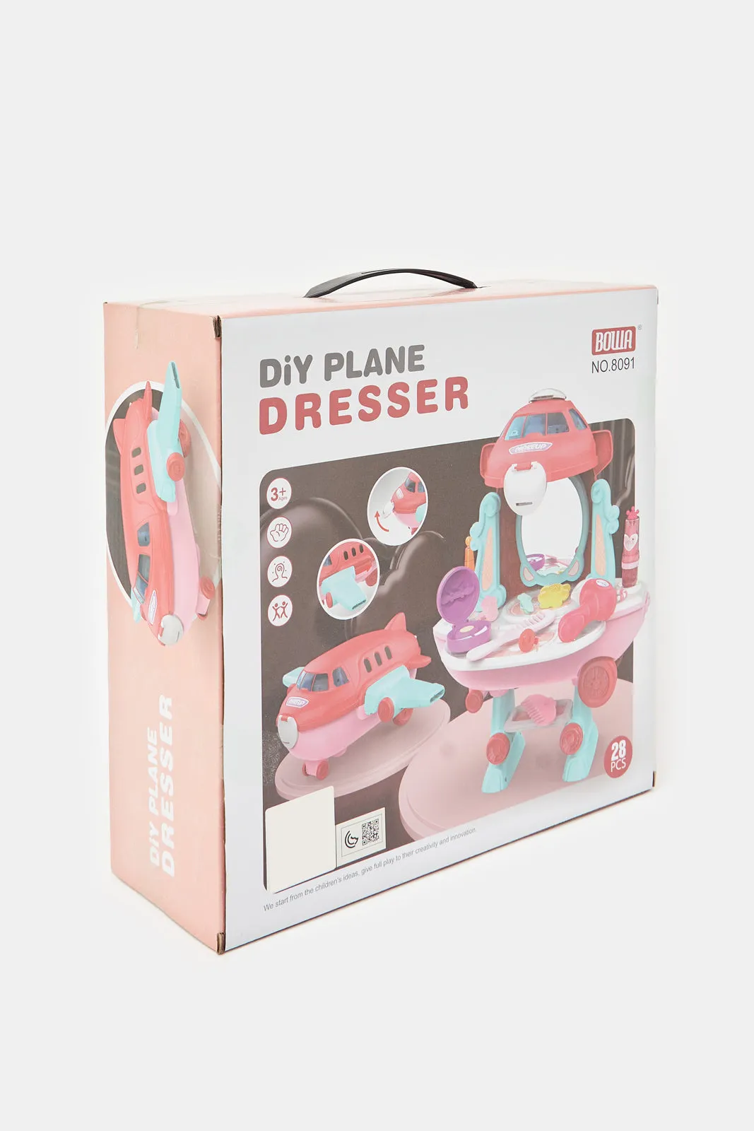 Girls Pink DIY Plane Dresser