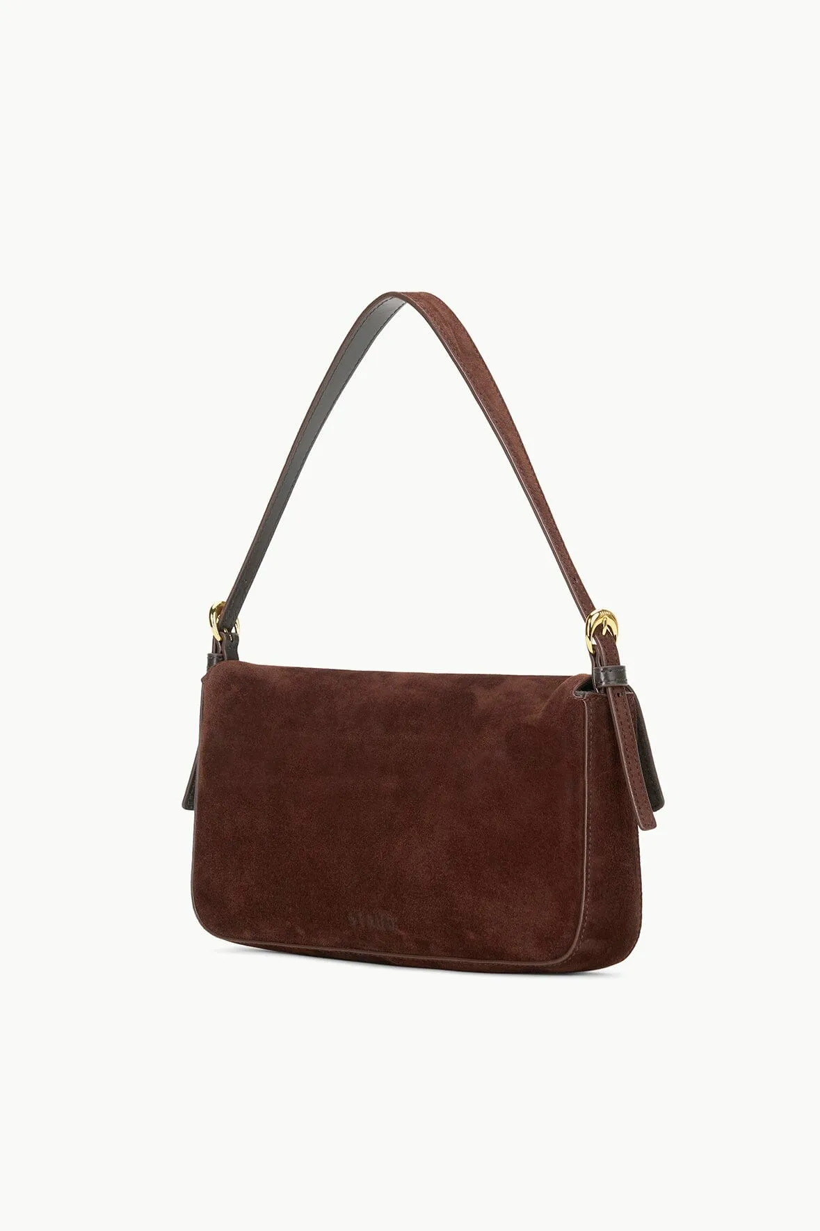 HARLOW BAG IN MAHOGANY SUEDE