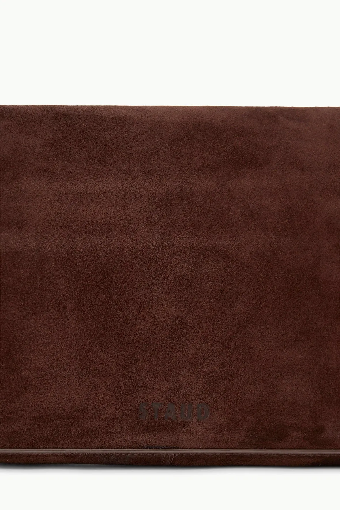 HARLOW BAG IN MAHOGANY SUEDE
