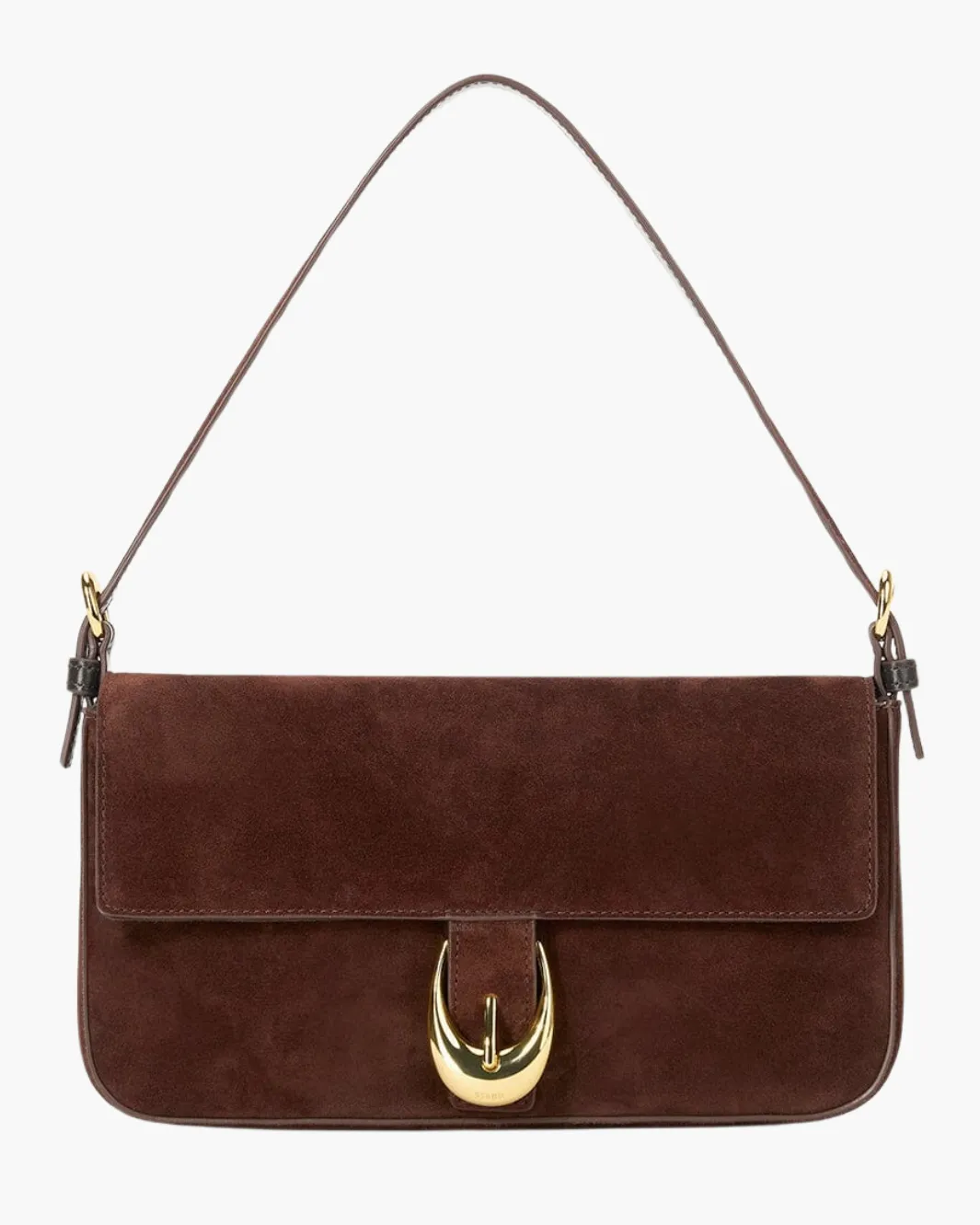HARLOW BAG IN MAHOGANY SUEDE
