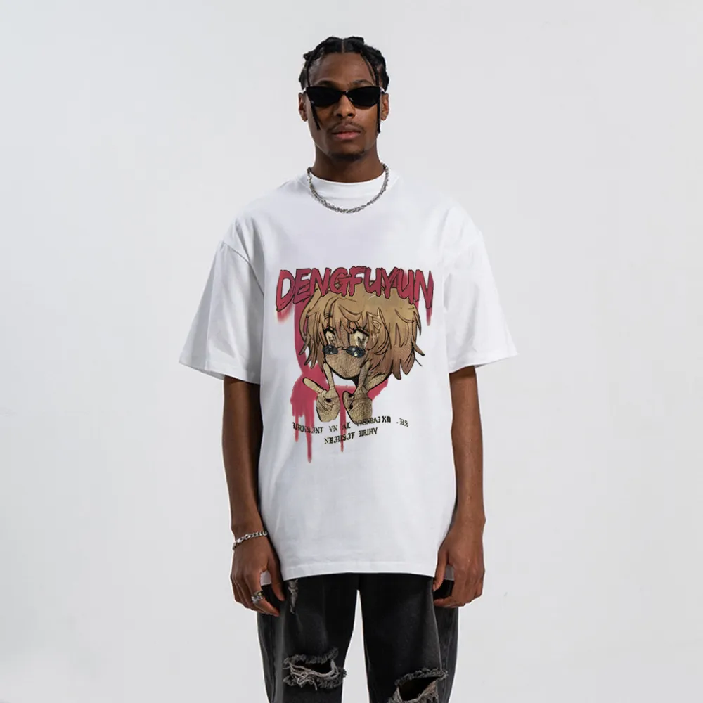 “Hip-Hop Trendy Characters” T-shirt