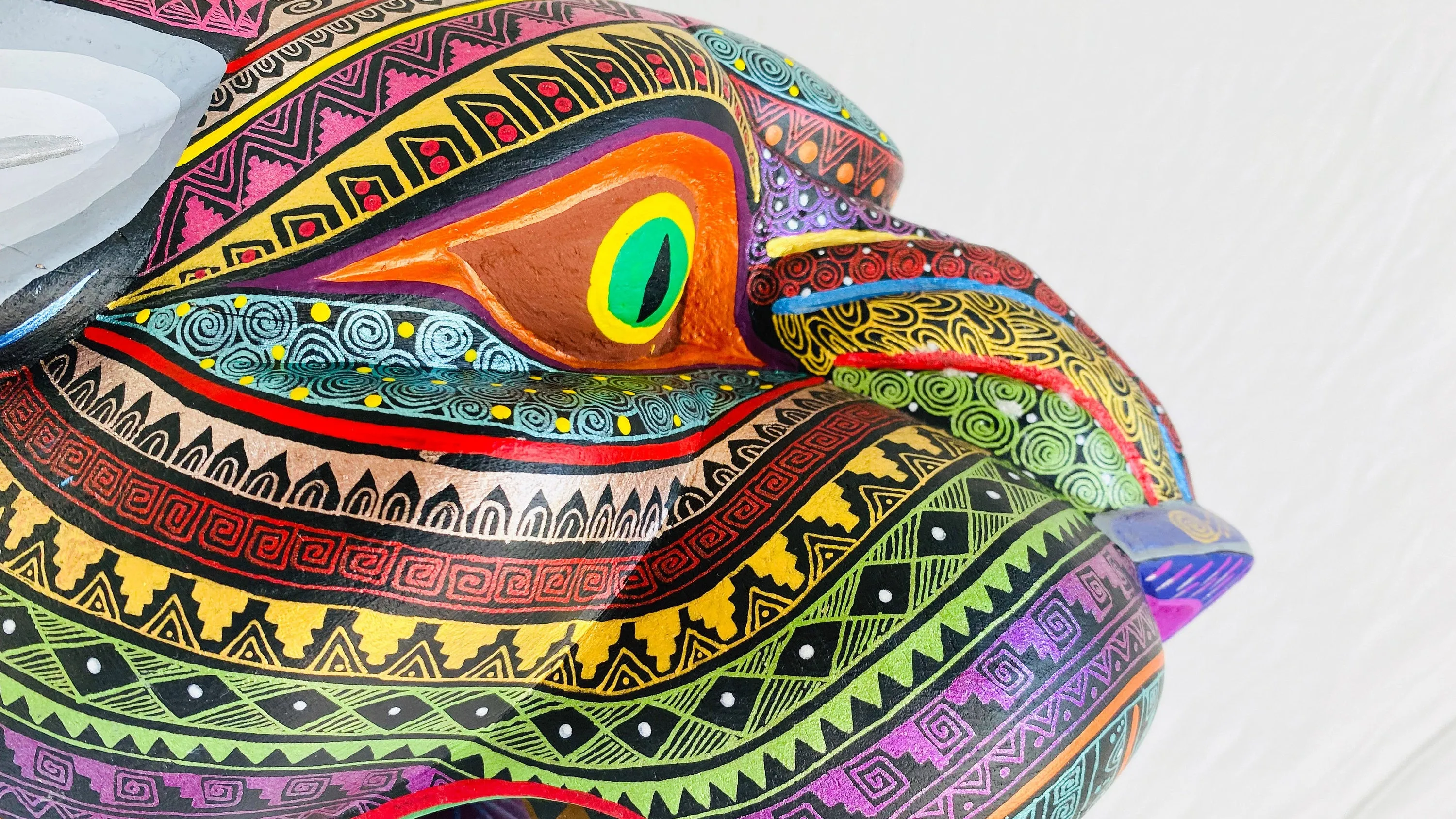 Jaguar Alebrije Mask. GIGANTIC! Oaxaca, Mexico. Spirit Animal