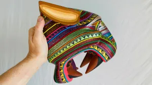 Jaguar Alebrije Mask. Huge! Oaxaca, Mexico. Spirit Animal