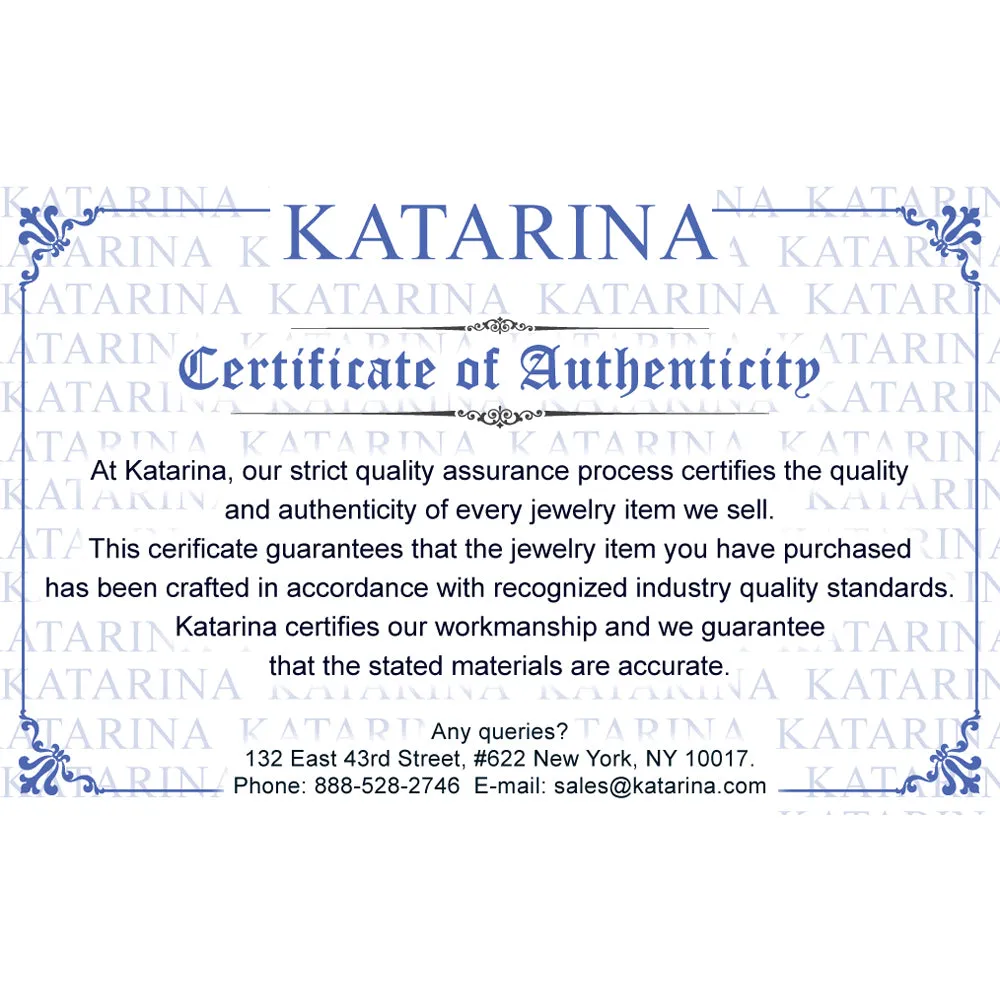 KATARINA 2 cttw Round and Baguette Cut Diamond Tennis Bracelet