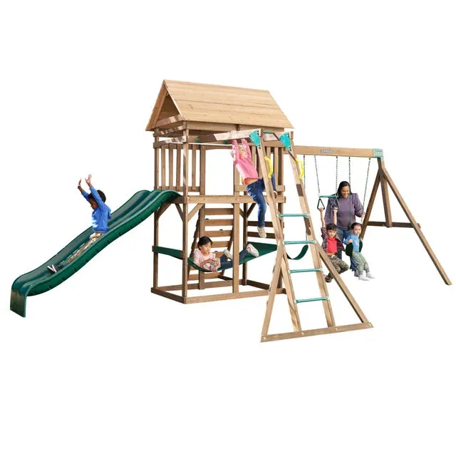 Kidkraft - Spacious Skies 5-in-1 Swing Set