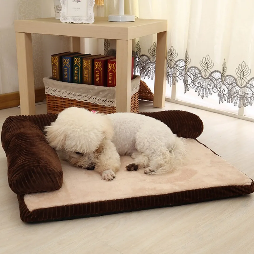 Large Spacious Modern Washable Tough Dog Bed