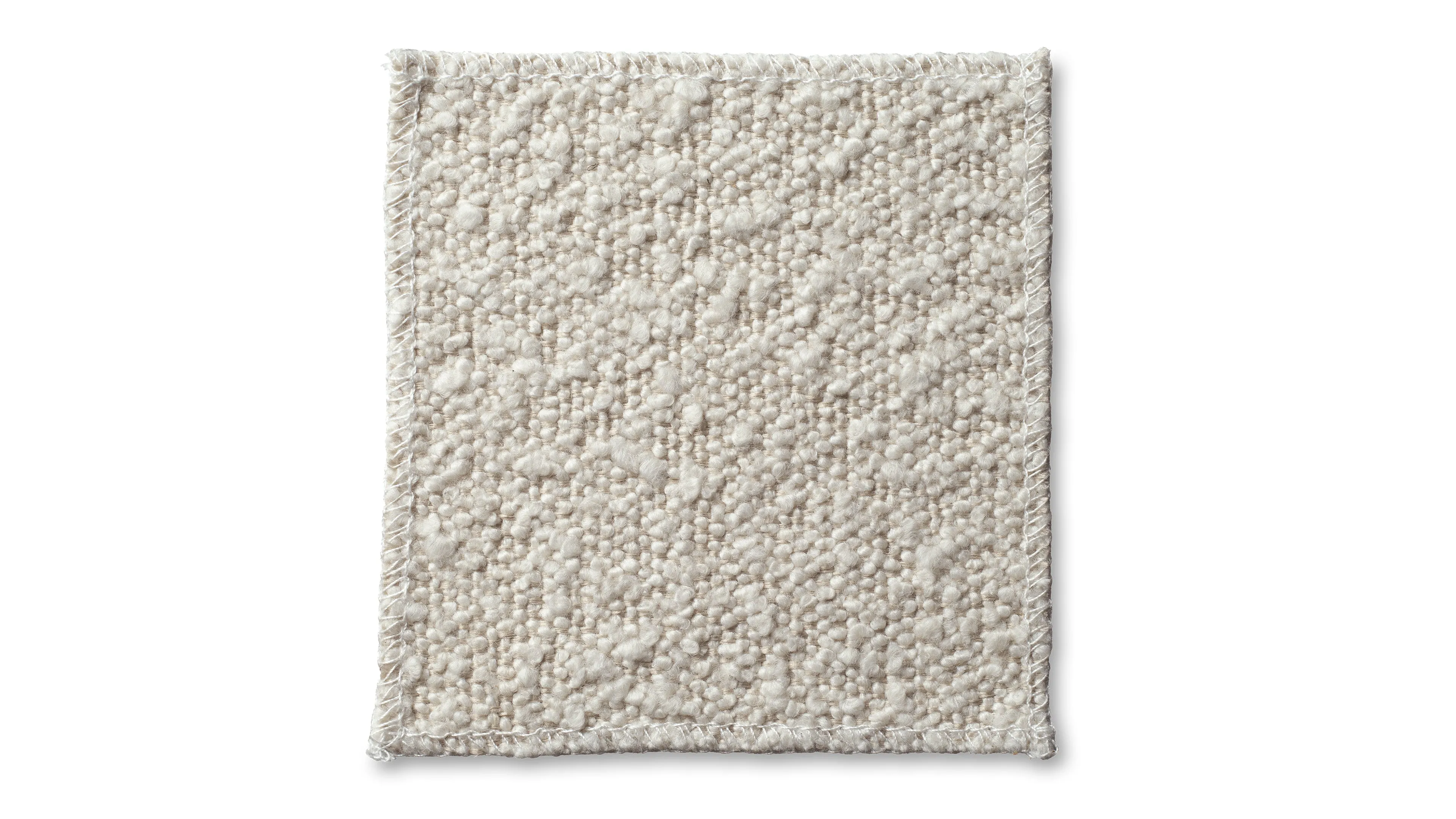 Lean On Me Bed, Queen, Cream Boucle