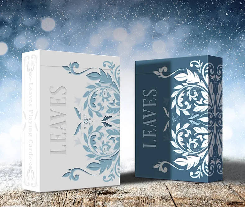 Leaves Winter Playing Cards - Collector's Edition