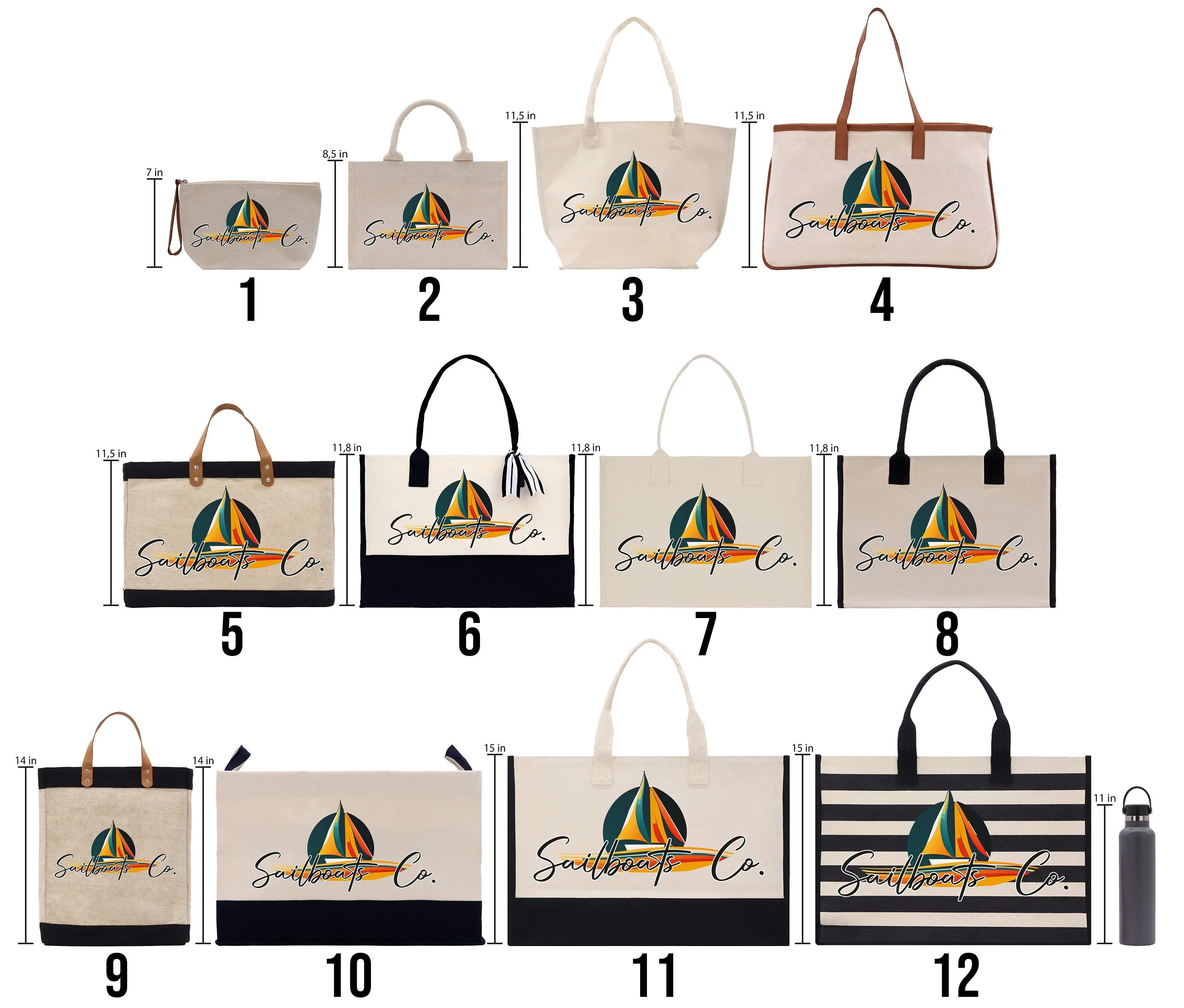 Mail Storage Canvas Tote Bag Mail Storage Basket (PSB1002)
