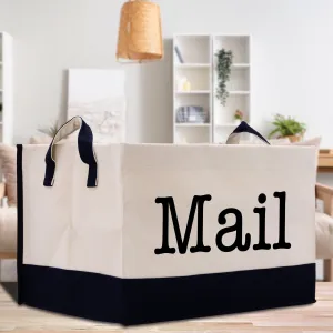 Mail Storage Canvas Tote Bag Mail Storage Basket (PSB1002)