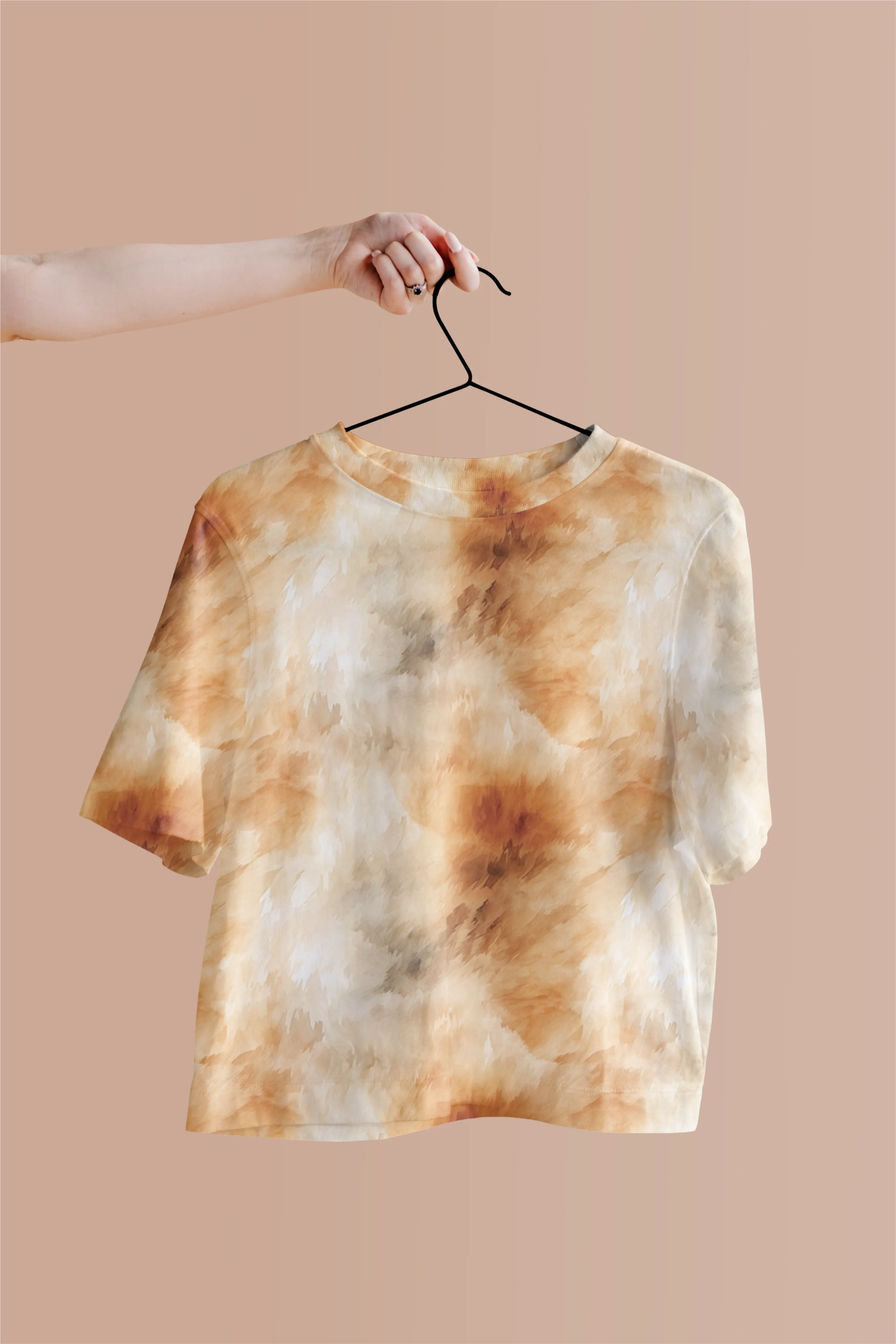 Majestic Power Lion Print Crop Top