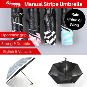 Manual Stripe Umbrella