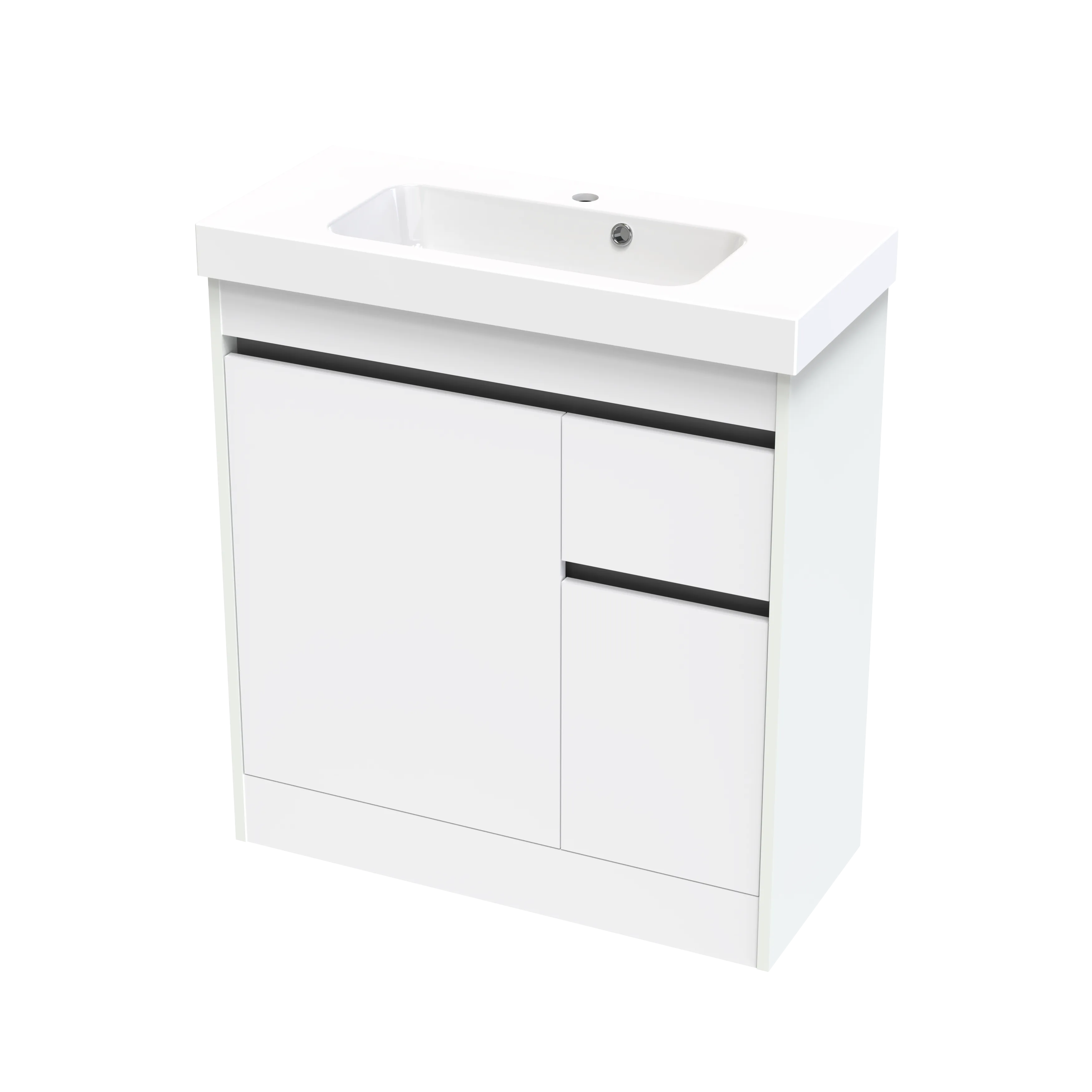 Menuet Slim Alumino 810 Floor Vanity