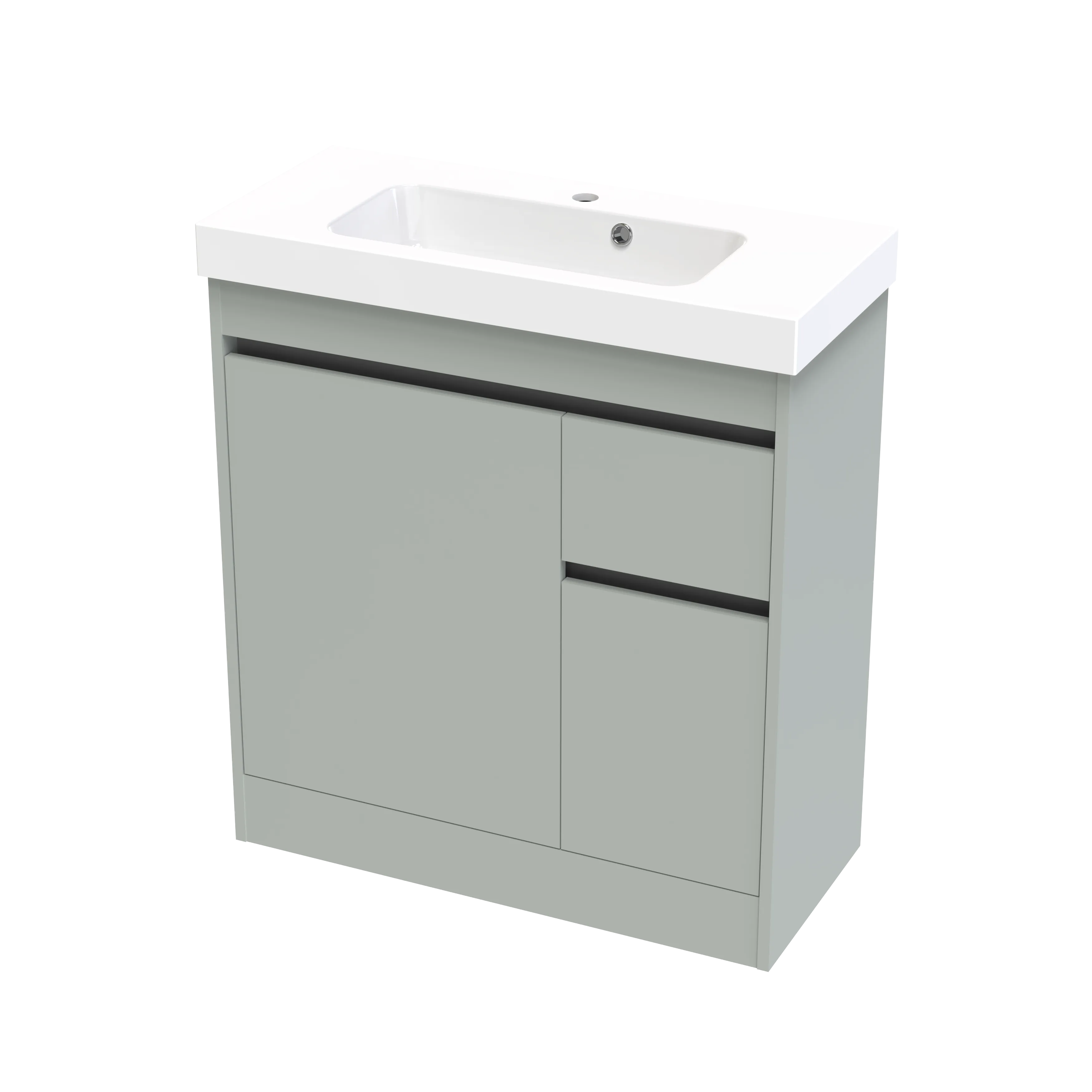 Menuet Slim Alumino 810 Floor Vanity