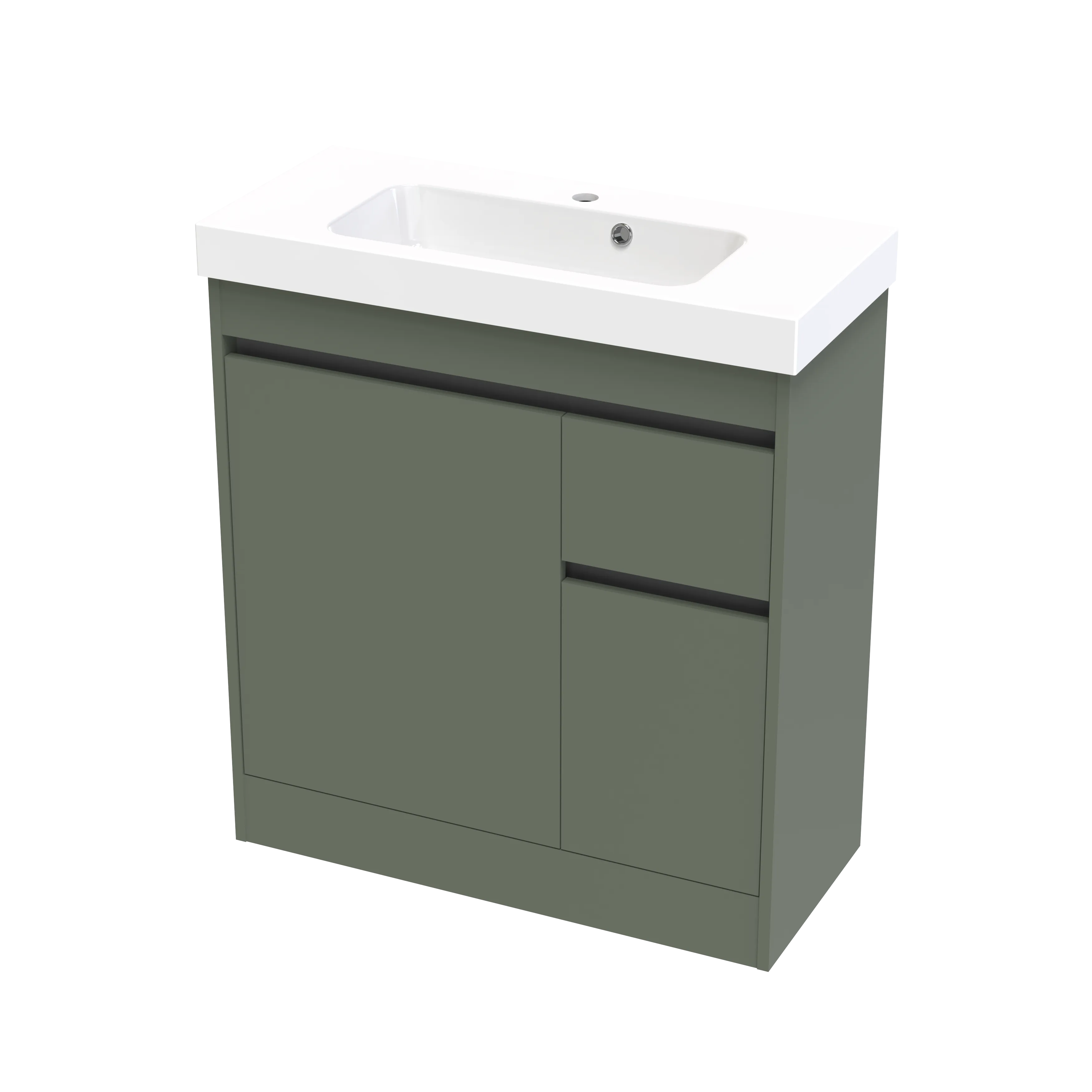 Menuet Slim Alumino 810 Floor Vanity