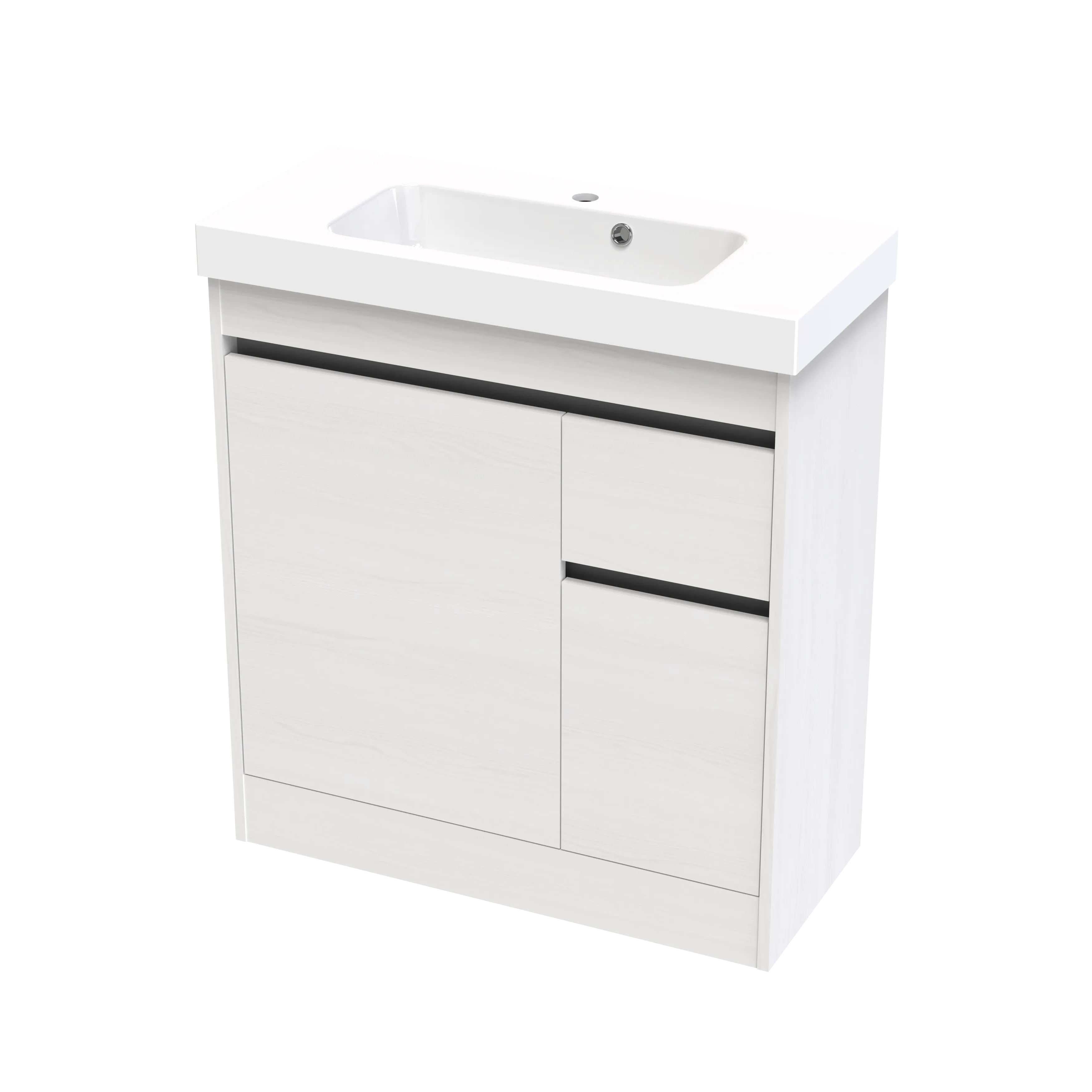 Menuet Slim Alumino 810 Floor Vanity