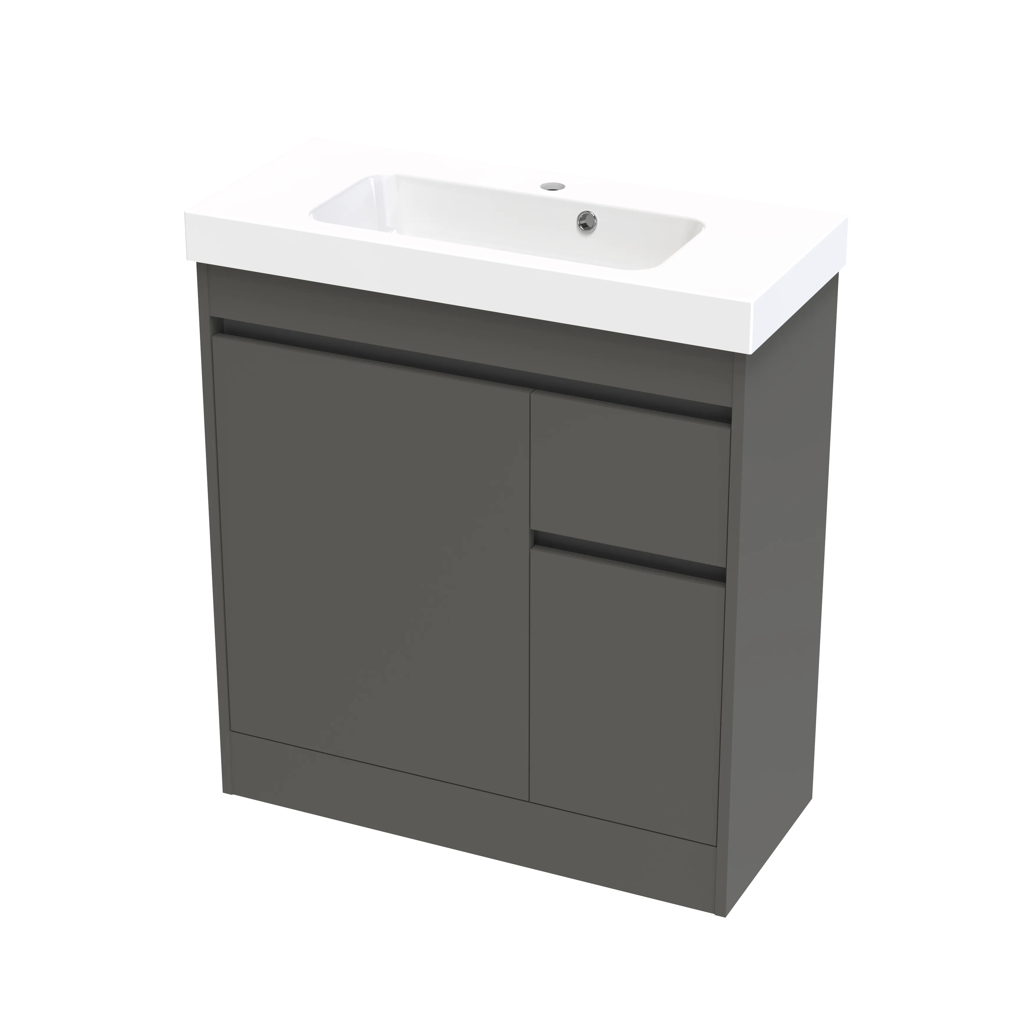 Menuet Slim Alumino 810 Floor Vanity