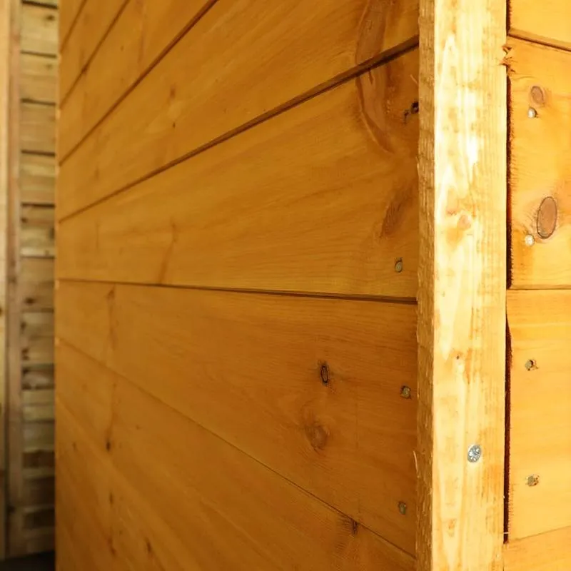 Mercia 6' 5" x 4' Apex Shed - Premium Dip Treated Shiplap