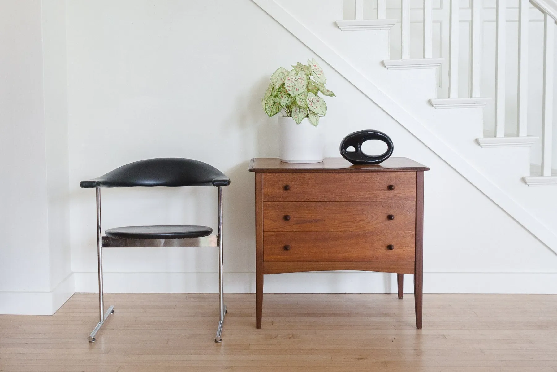 Mid Century Compact Highboy