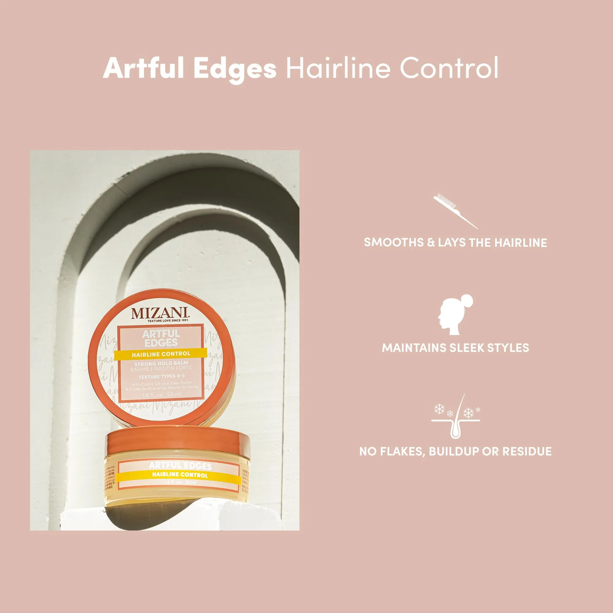 Mizani Artful Edges Strong Balm 50ml