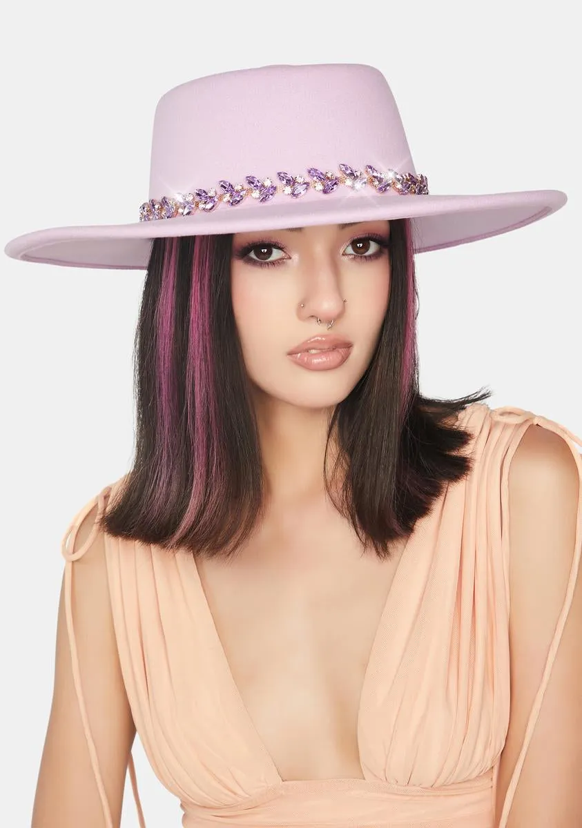 Never Too Glam Rhinestone Hat