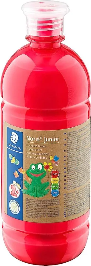 Noris junior Finger Paint Red 750ml