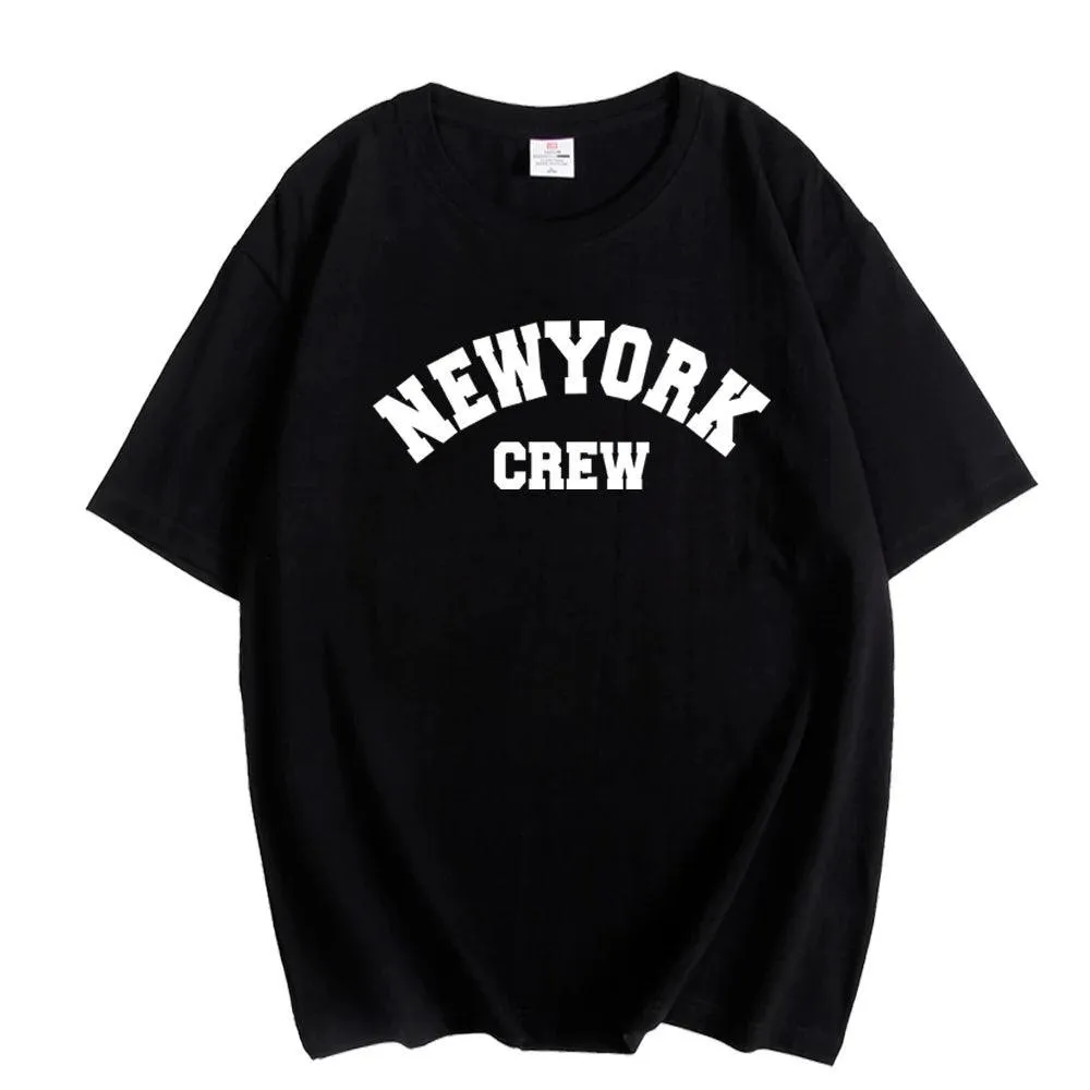 Oversized Bold Letter Graphic Women's Tee: Trendy Summer Shirt