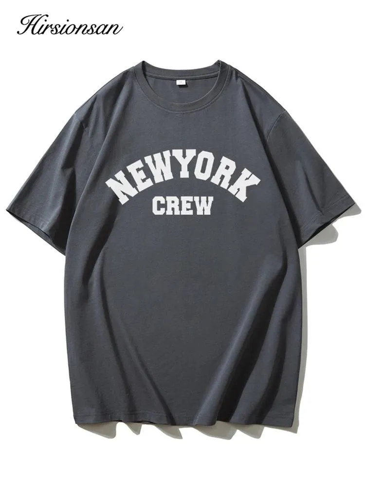 Oversized Bold Letter Graphic Women's Tee: Trendy Summer Shirt
