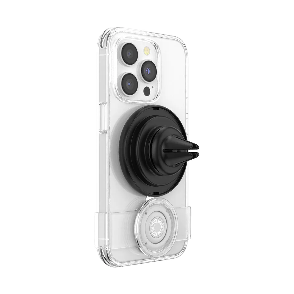 PopSockets PopMount MagSafe Car Mount - MagSafe Compatible Car Holder, Magnetic Phone Holder for Car, Easy Install and Use, Works w/ Popsocket MagSafe PopGrip  Black