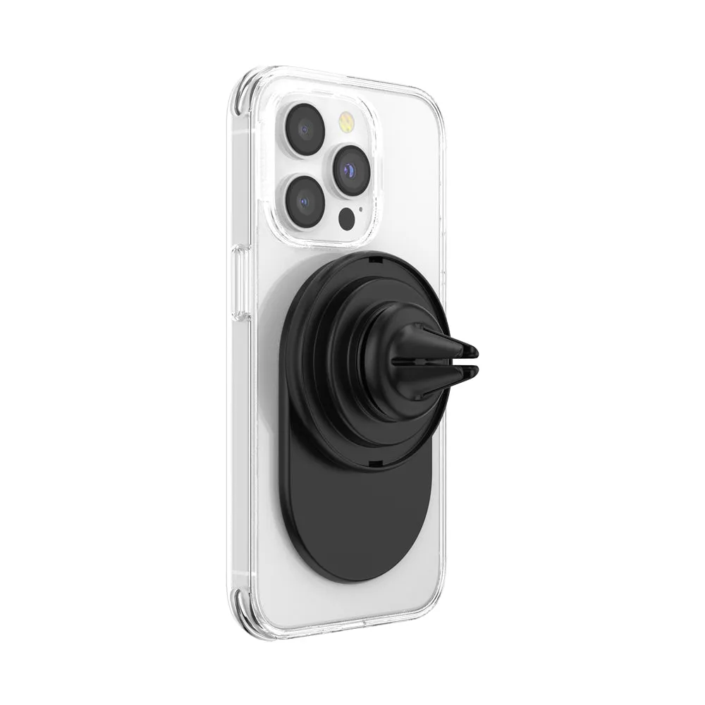PopSockets PopMount MagSafe Car Mount - MagSafe Compatible Car Holder, Magnetic Phone Holder for Car, Easy Install and Use, Works w/ Popsocket MagSafe PopGrip  Black