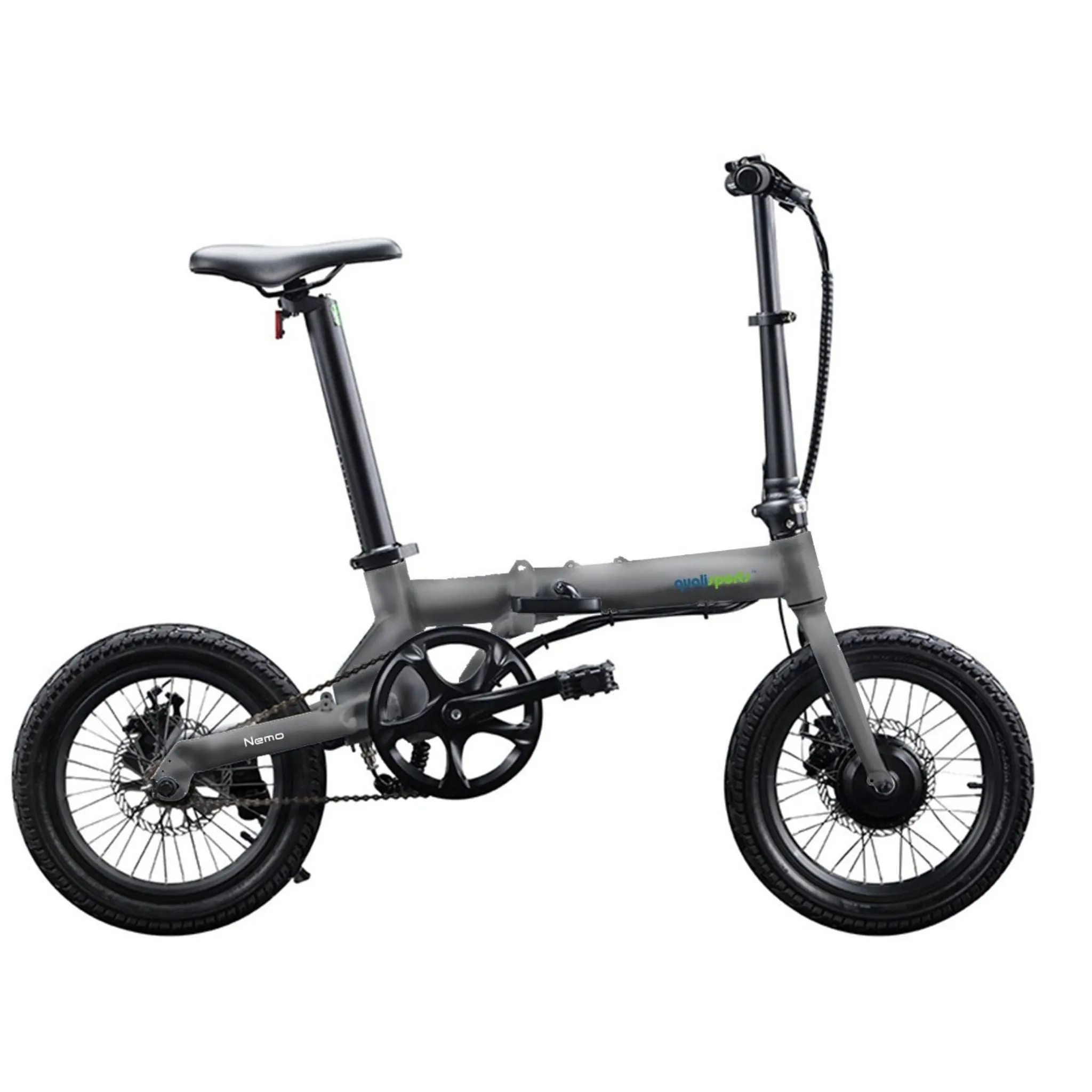 Qualisports NEMO Foldable Electric Bike, 36V/7Ah, 250W