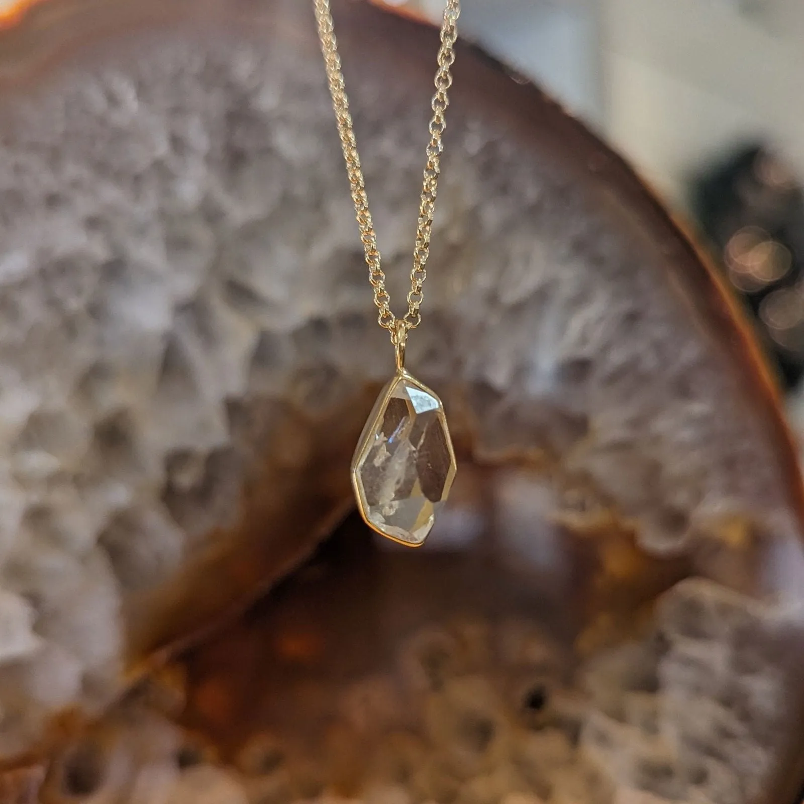 "Herkimer" Pendant