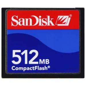 SanDisk 512MB Compact Flash - No Case