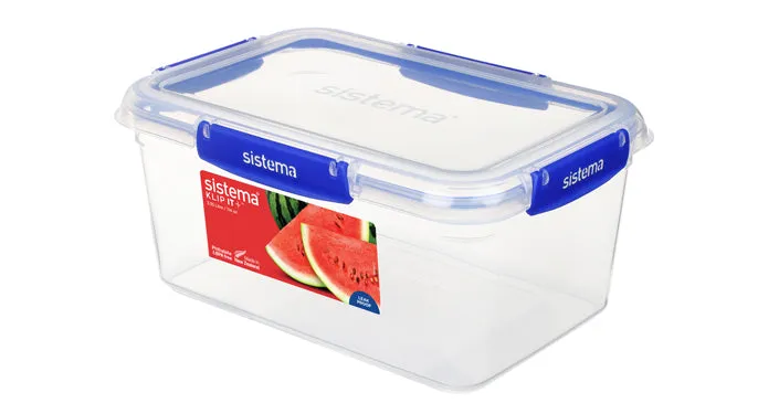 Sistema® KLIP IT PLUS™ 3.35L Rectangle