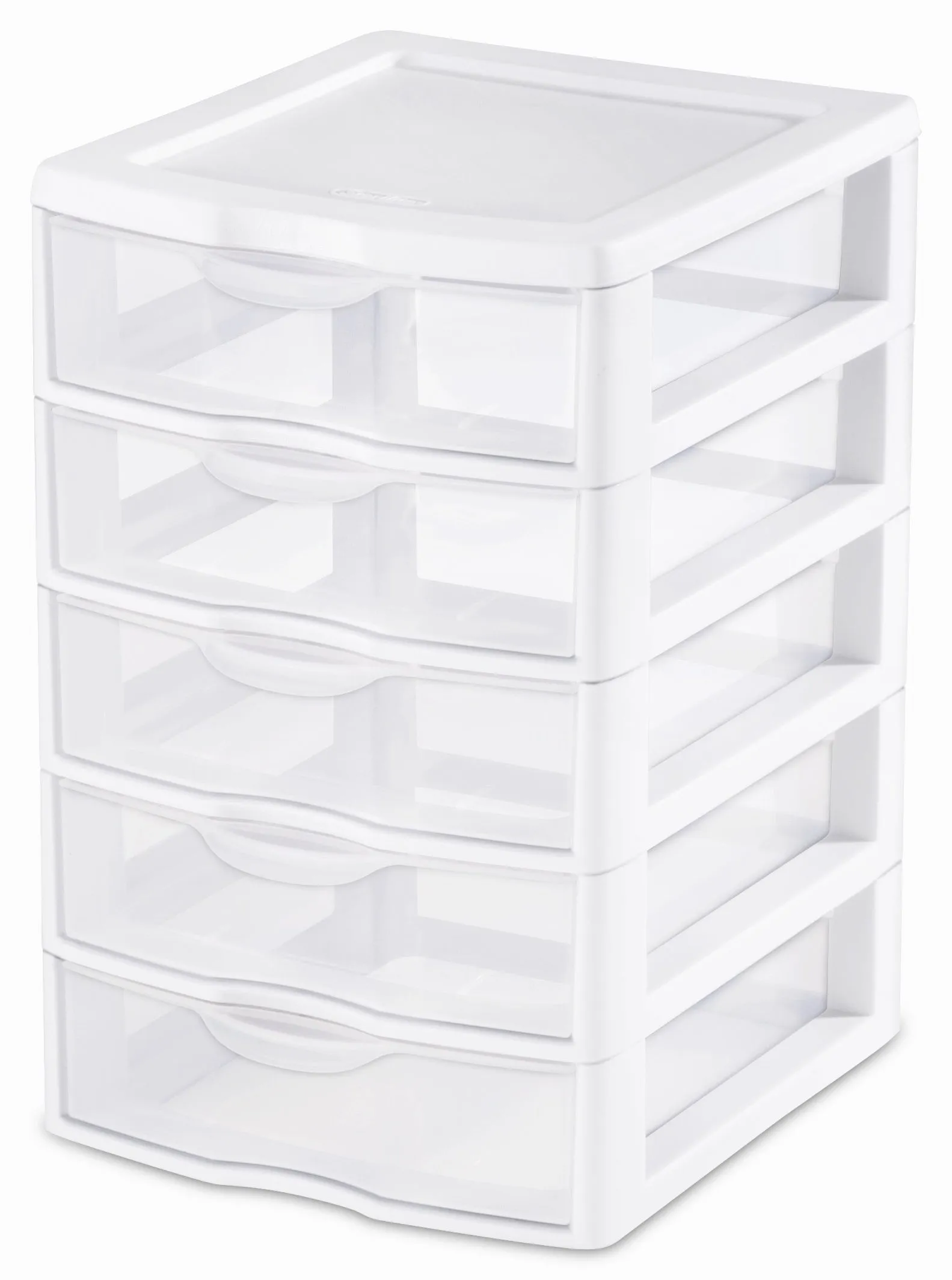 Sterilite 5 Drawer Unit Small – White