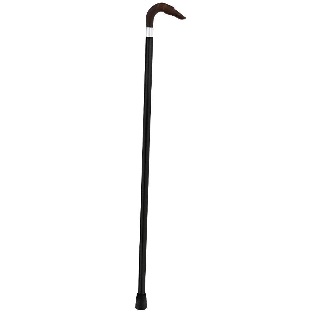 Whippet Dog Crook Cane: Unique Style & Design