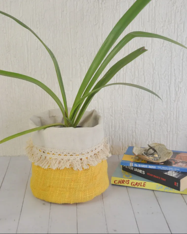 Yellow Pepper Planter